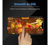 Verre Trempé Mat Anti-Espion Pour Iphone 16e/13/13 Pro/14 6.1 Zoll. 2 Pièces Anti-Spy Matt Protection Écran. 9h Dureté Anti-Traces Privacy Film Anti-Reflet