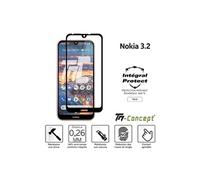 Verre trempé Nokia 3.2 - Noir adhérence intégrale