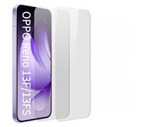 Verre trempé Oppo Reno 13FS 6.67 pouces 2 pièces Film de protection écran HD clair 9H anti-rayures