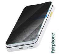 Verre Trempé Original pour Fairphone 6 Xensation Anti Espion Incassable Fairphone Noir transparent