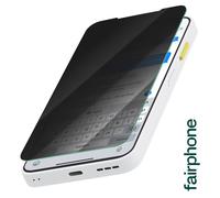 Verre Trempé Original pour Fairphone 6 Xensation Anti Espion Incassable Fairphone Noir transparent