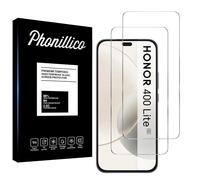Verre Trempé - Phonillico® - Honor 400 Lite 5G - Pack de 2 - Résistant aux rayures - Protection écran