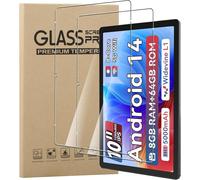 Verre Trempé Pour Ainmel Android 14 Tablet/Ainmel C10bk Tablet 10 Pouces,2 Pièces 9h Dureté [Anti-Rayures][Sans Bulles][Haute Définition] Protection Écran