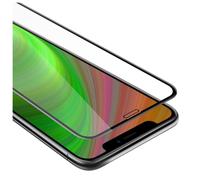 Verre trempé pour Apple iPhone 11 PRO MAX (XI PRO MAX) en TRANSPARENT avec NOIR Film de protection d'écran durci tempered glass plain ecran d'une dureté de 9H avec 3D Touch
