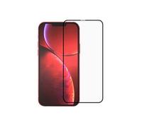 Verre trempe pour Apple iPhone 14 / 13 / 13 Pro - film de protection incurve integral - NOIR -