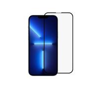 Verre trempe pour Apple iPhone 14 Pro - film de protection incurve integral - NOIR -