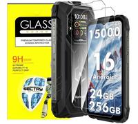 Verre Trempé Pour Blackview Rock 1 2 Pièces 9H Dureté [Anti-Rayures][Sans Bulles][Haute Définition] Protection Écran
