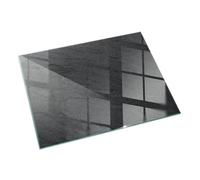 Verre Trempé pour Cheminée 120x80 cm Rond pour Poêle Résistant à la ChaleurImprimé Élégant Plaque de Protection Contre Les Étincelles Protecteur de Sol - Texture de la Surface de la Pierre