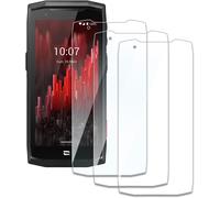Verre Trempé Pour Crosscall Core M5 - Lot De 3, Dureté 9h, Ultra Transparent, Anti-Rayures, Anti-Bulles, Anti-Traces, Compatible Coque, Haute Sensibilité + 3 Kits Nettoyage