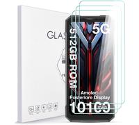 Verre Trempé Pour Doogee S200 X 5g - Pack De 3, Dureté 9h, Anti-Rayures Et Anti-Traces De Doigts, Ultra Résistant, Pose Sans Bulles