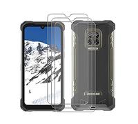 Verre Trempé pour Doogee S86 Pro (6.10 pouces), AQGG [3 Pièces] Verre trempé Protection écran Protecteur Film d'écran en Vitre - Dureté 9H, sans Bulles Anti-Rayures pour Doogee S86 Pro