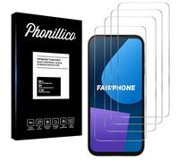 Verre Trempé pour Fairphone 5 [Pack 4] Film Vitre Protection Ecran Phonillico®