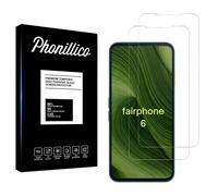 Verre Trempé pour Fairphone 6 [Pack 2] Film Vitre Protection Ecran Phonillico®
