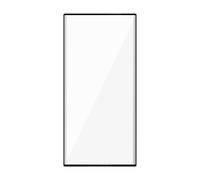 Protection d'écran pour smartphone 3mk Verre Trempé pour Samsung Galaxy S23 Ultra Biseauté Hardglass Max Lite Noir