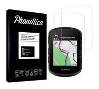 Verre Trempé pour Garmin Edge 540 / Edge 840 [Pack 2] Film Vitre Protection Ecran GPS Vélo Phonillico®