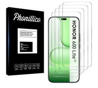 Verre Trempé pour Honor 600 Lite 5G [Pack 4] Film Vitre Protection Ecran Phonillico®