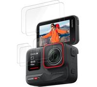 Verre Trempé pour Insta360 Ace Pro, 2 Pièces Screen Protector, 2 Pièces protection d'objectif, 2 Pièces protection avant, Haute Sensibilité, Sans Bulless] Protection Vitre