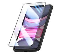 Verre Trempé pour iPhone 11 / XR Antichoc avec Kit de Pose Magic Box Zanaé Transparent