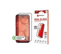 Displex Displex Protection d'écran en verre trempé Real Glass Full Cover iPhone 12 (Pro) Transparent