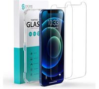Verre Trempé Pour Iphone 12 Et 12 Pro -Lot De 2- Vitre Protection Écran 6,1"" [Incassable, Sans Bulles, 3d-Touch, Dureté 9h ] Film Protège Écran Compatible Avec Iphone Iphone 12/12 Pro