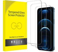 Verre Trempé pour iPhone 12 Pro Max (6,7"") [Pack 3] Film Vitre Protection Ecran Little Boutik®