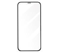 Verre Trempé pour iPhone 12 Pro Max Bords Biseautés 5D Adhésion Totale Noir