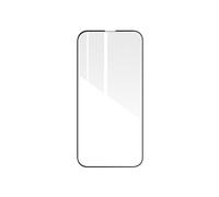 Verre Trempé pour iPhone 14 Dureté 9H Adhésion Totale Contour Biseauté Noir