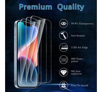 Verre Trempé Pour Iphone 14 Plus. 2 Pièces Vitre Film Protecteurs D'cran ¿1 Pièces Protecteur D'écran Arrière¿ 2 Pièces Caméra Arrière Protecteur. Hd. Dureté 9h Glass.Installation Facile