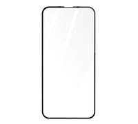 Verre Trempé pour iPhone 14 Pro 9H Biseautés 5D Adhésion Totale Noir