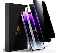 Verre Trempé Pour Iphone 14 Pro Max Anti Espion 6,7 Pouces, Protection Écran Pour Iphone 14 Pro Max [Lot De 2], Film Protecteur Vitre [Résistant Aux Rayures, Anti-Traces De Doigts]