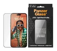 Verre trempé pour iPhone 15 Pro - 9H, revêtement oléophobe, couverture intégrale