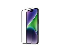 Tiger Verre trempé Muvit TIGER GLASS PLUS iPhone 15 – Verre recyclé 9H+ Anti-traces, Garantie à vie