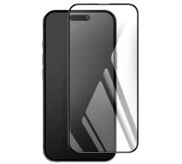 Verre Trempé pour iPhone 16 Dureté 9H Anti-rayures Full Glue 5D Blue Star Noir