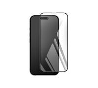 Verre Trempé pour iPhone 16 Dureté 9H Anti-rayures Full Glue 5D Blue Star Noir