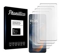 Verre Trempé pour Motorola Edge 60/Edge 60s/Edge 60 Pro/ Edge 60 Fusion [Pack 4] Film Vitre Protection Ecran Phonillico®