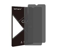 NOVAGO Compatible avec Motorola Moto E20/ E22/ E22i - Lot de 2 Films vitre Protection écran Verre trempé résistant 0.33 mm 9H (Teinté anti espion)
