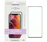 Verre trempé pour Motorola Moto G75 5G, Fixed Full Cover 2.5D Tempered Glass, Transparent avec cadre noir