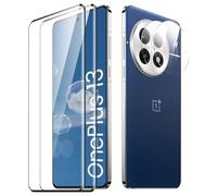 Verre Trempé pour OnePlus 13 Plein écran, Affaire Classée Protection écran, Bord à Bord, sans Bulle, Anti-Scratch, 2 Pièces Verre Trempé + 2 Pièces Caméra Protection écran