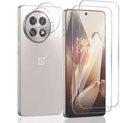 Verre Trempé Pour Oneplus 13r ¿ Pack 2 Films Écran + 2 Protège¿Lentilles Caméra, 9h Anti¿Rayures, Anti¿Traces, Hd Et Haute Sensibilité Tactile