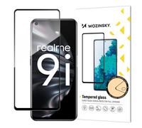 Verre trempé pour Oppo A76 / Oppo A36 / Realme 9i, écran intégral avec cadre - N