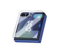 Verre Trempé pour Protection Ecran Externe Galaxy Z Flip 7 5G Ultra Résistant Noir transparent