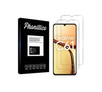 Verre Trempé pour Realme C61 [Pack 2] Film Vitre Protection Ecran
