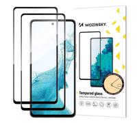 Verre trempé pour Samsung Galaxy A37, colle intégrale - 2 pièces.