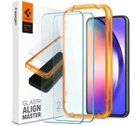 Verre trempé pour Samsung Galaxy A54 5G Spigen (lot de 2).