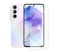 Verre Trempé Pour Samsung Galaxy A55 5g Sm-A556b 6.6"+Verre Trempé Protecteur D'objectif Camera Arrière - Visiodirect