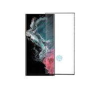 Verre trempe pour Samsung Galaxy S23 Ultra 5G - film de protection incurve integral - NOIR -