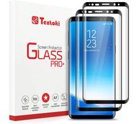 Verre Trempé Pour Samsung Galaxy S8 Plus / S8+[Lot De 2] [Couverture Complète] Film Protection Ecran Vitre Hd[Sans Bulles, Facile À Installer] Dureté 9H Pour Samsung Galaxy S8 [TRE912141]