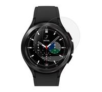 PHONILLICO Verre Trempé pour Samsung Galaxy Watch 4 CLASSIC 46mm [Lot de 2] [Diamètre 34.5mm] Film Protection Ecran Montre Anti Rayure
