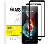 Verre Trempé Pour Sony Xperia 10 Ii (Pack 2) - Protection Écran Pleine Couverture, 9h, Anti-Bulles, Antirayures, Anti-Traces, Ultra-Fin 0,3 Mm, Haute Transparence