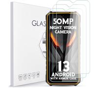 Verre Trempé Pour Ulefone Armor X13 (Lot De 3) ¿ Protection Écran 9h Ultra Transparent Anti-Rayures Anti-Bulles Oléophobe Anti-Chocs Facile À Poser